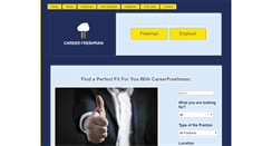 Desktop Screenshot of careerfreshman.com